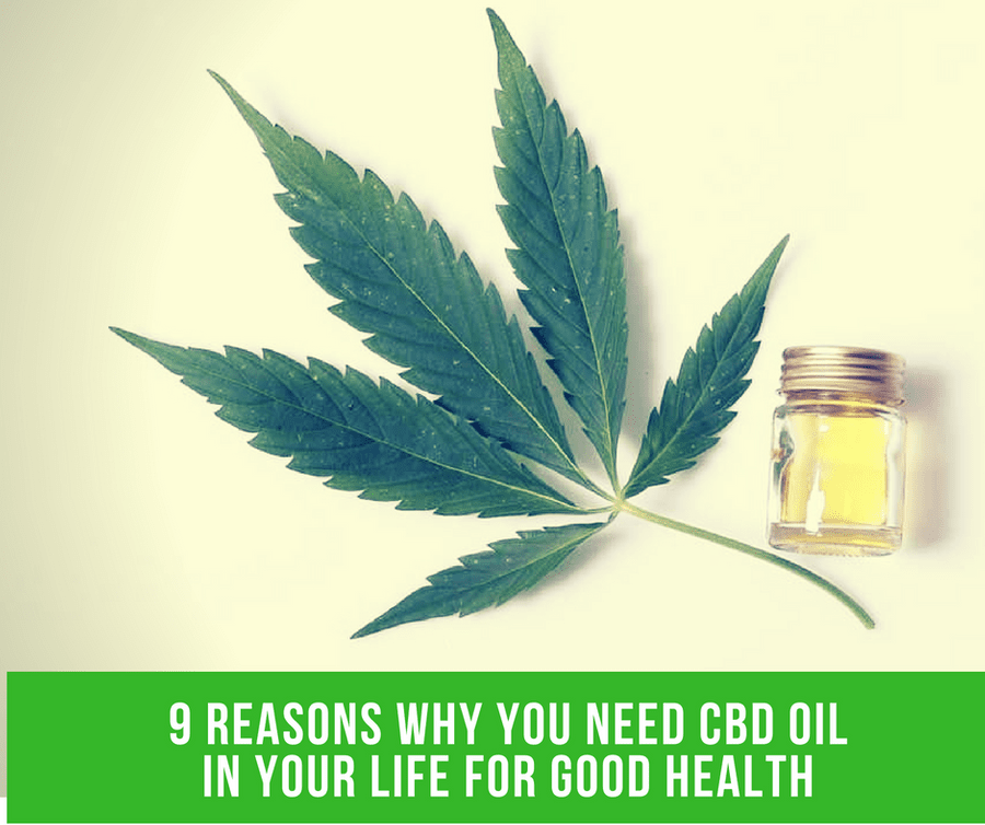9 Reasons Why You Need CBD Oil In Your Life For Good Health