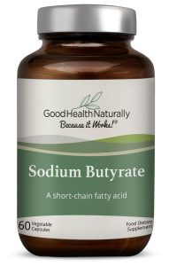Sodium butyrate and inflammation